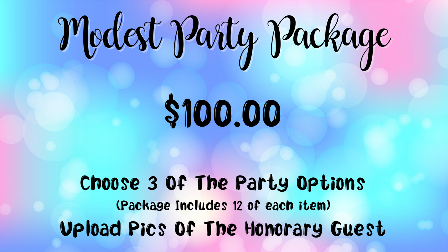 Party Packages For All Occasions