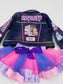 Custom Jean Jacket and Tutu Set