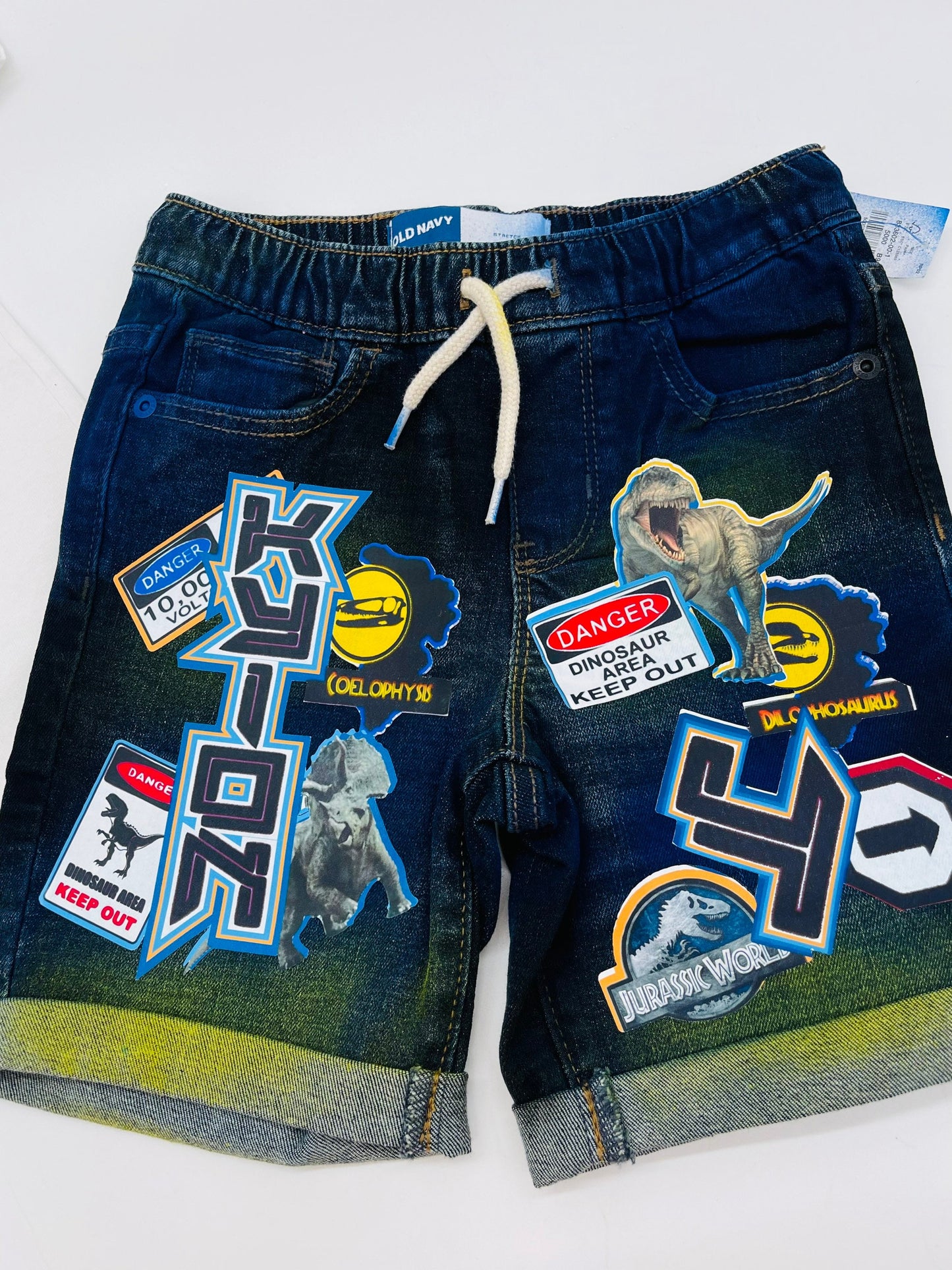 Custom Jean Short and Shirt - Boys